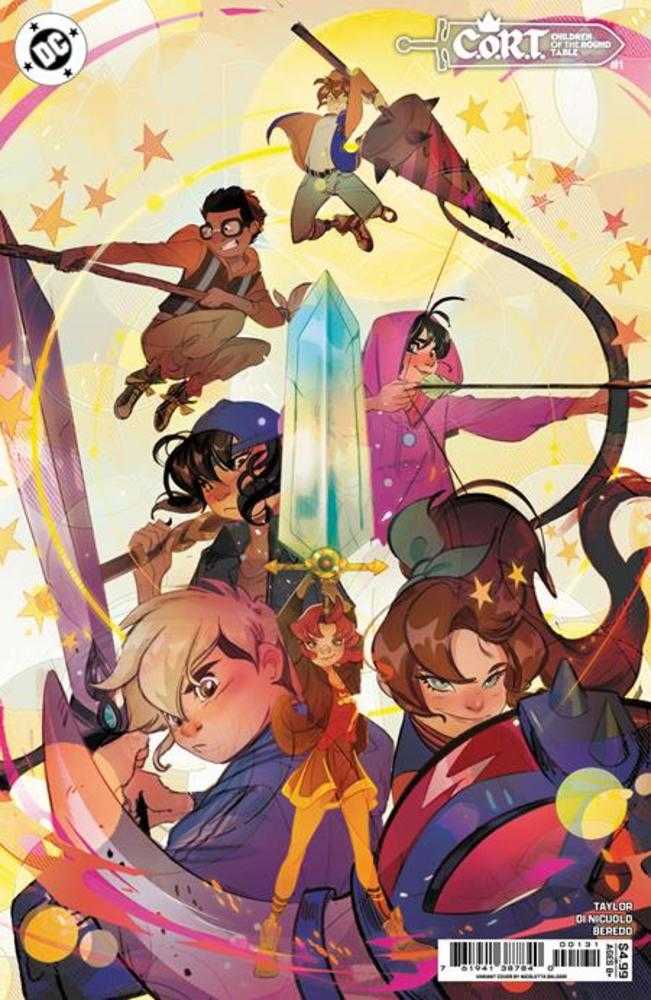 DC Comics C.O.R.T. Children Of The Round Table #1 Nicoletta Baldari
