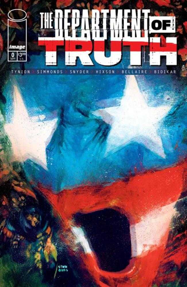 Image Comics Department Of Truth #0 Martin Simmonds