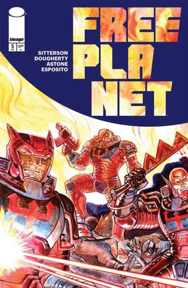 Image Comics Free Planet #5 Jed Dougherty