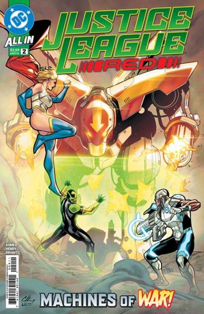 DC Comics Justice League Red #2 Clayton Henry