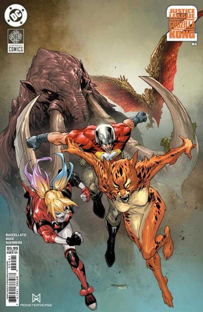 DC Comics Justice League Vs. Godzilla Vs. Kong 2 #4 Stephen Segovia
