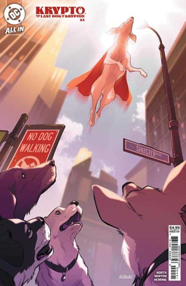 DC Comics Krypto The Last Dog Of Krypton #4 Karl Kerschl