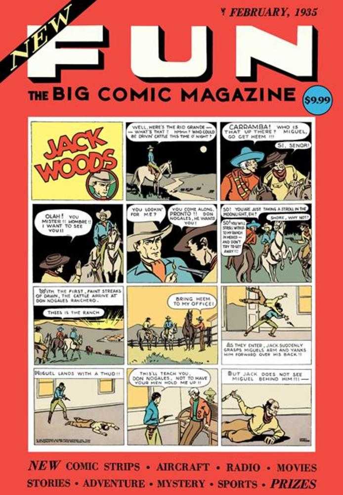 DC Comics New Fun Comics #1 Lyman Anderson Facsimile Edition