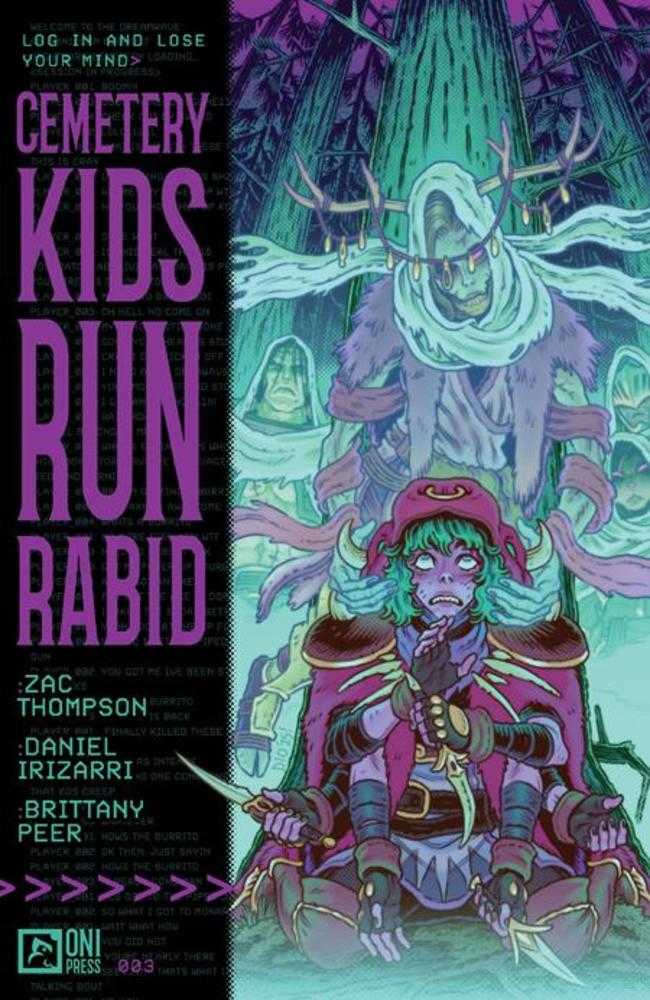 Oni Press Cemetery Kids Run Rabid #3 Daniel Irizarri