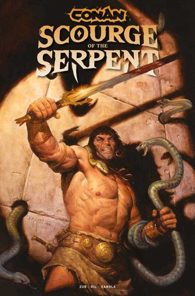 Titan Comics Conan The Barbarian: Scourge Of The Serpent #2 E.M. Gist