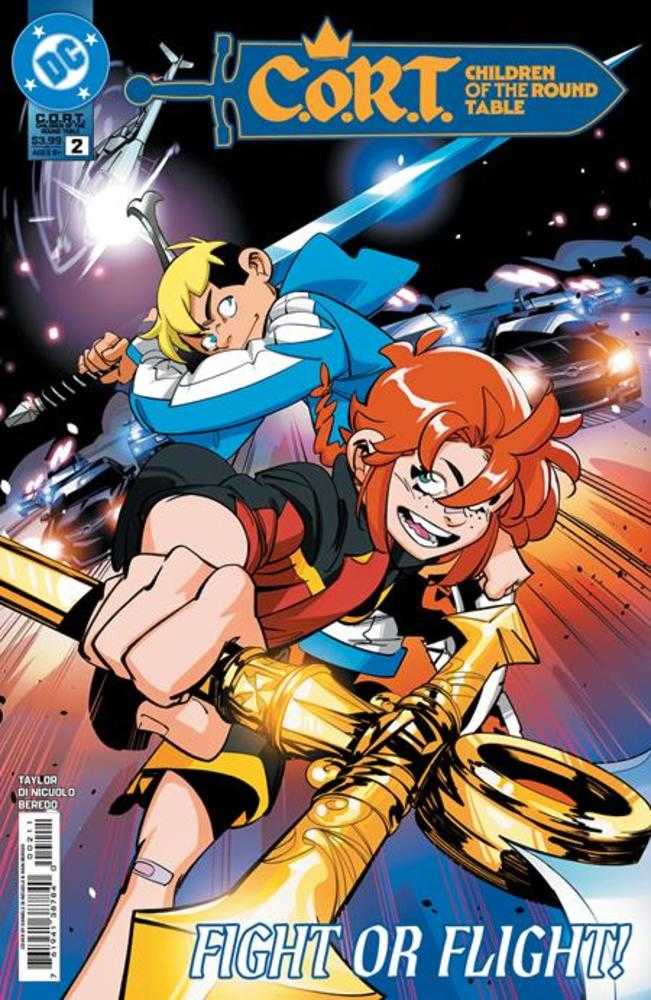 DC Comics C.O.R.T. Children Of The Round Table #2 Daniele Di Nicuolo