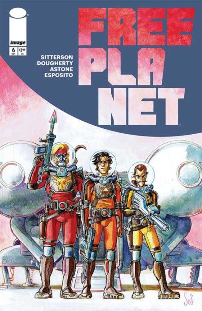 Image Comics Free Planet #6 Jed Dougherty