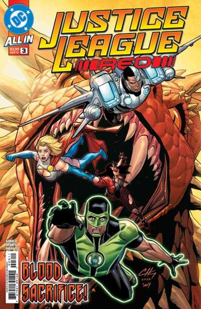 DC Comics Justice League Red #3 Clayton Henry
