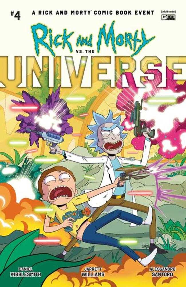 Oni Press Rick And Morty Vs The Universe #4 Dave Bardin