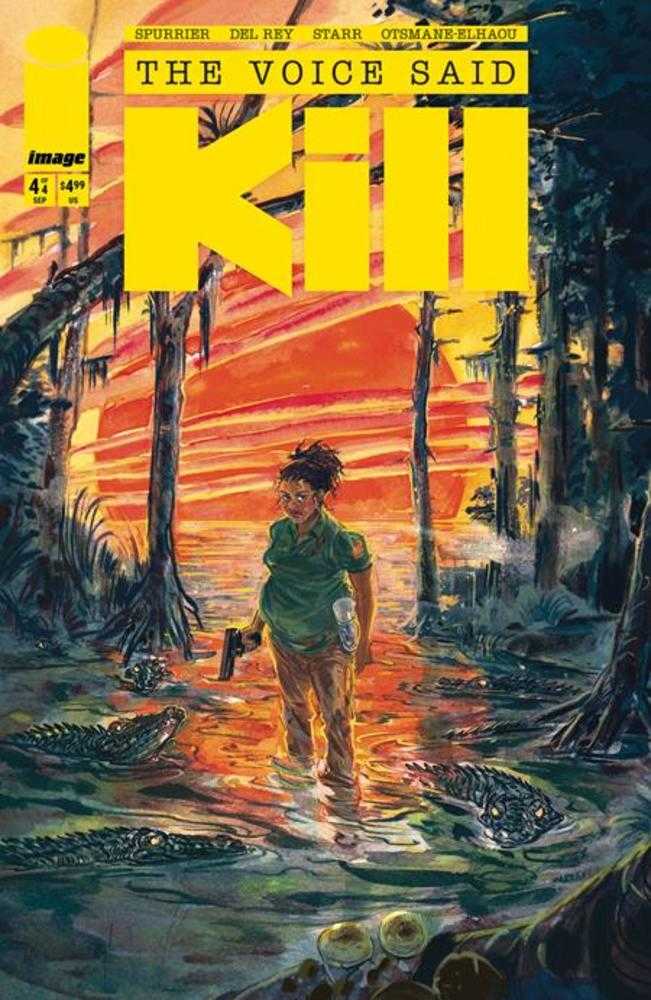 Image Comics The Voice Said Kill #4 Vanesa Del Rey