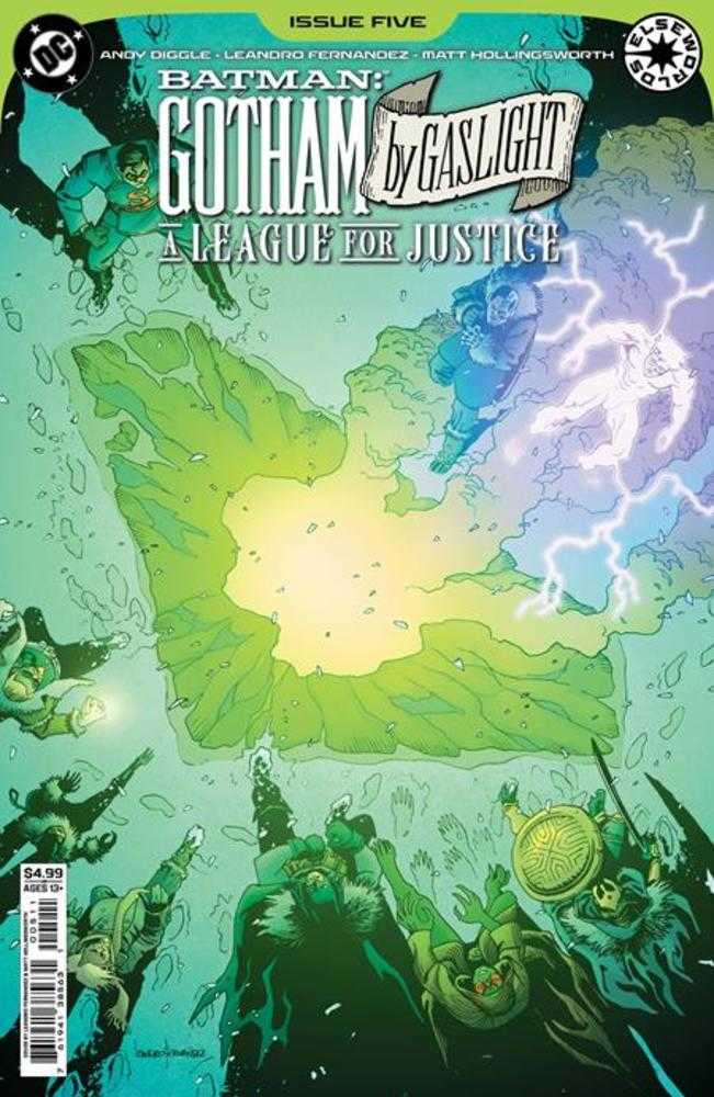 DC Comics Batman Gotham By Gaslight - A League For Justice #5 Leandro Fernandez