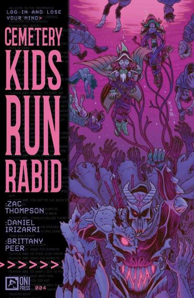 Oni Press Cemetery Kids Run Rabid #4 Daniel Irizarri