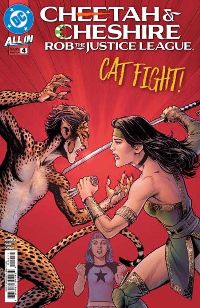 DC Comics Cheetah And Cheshire Rob The Justice League #4 Nicola Scott
