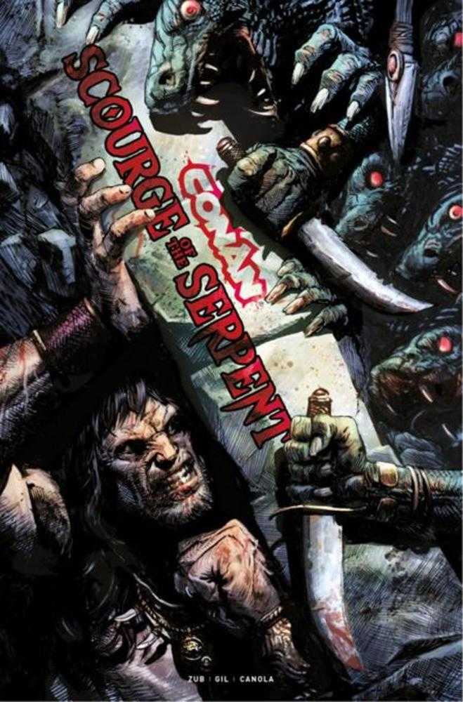 Titan Comics Conan The Barbarian: Scourge Of The Serpent #3 Gerardo Zaffino