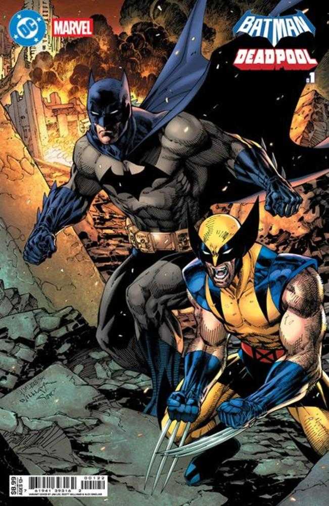 DC Comics DC/Marvel Batman/Deadpool #1 One Shot Jim Lee