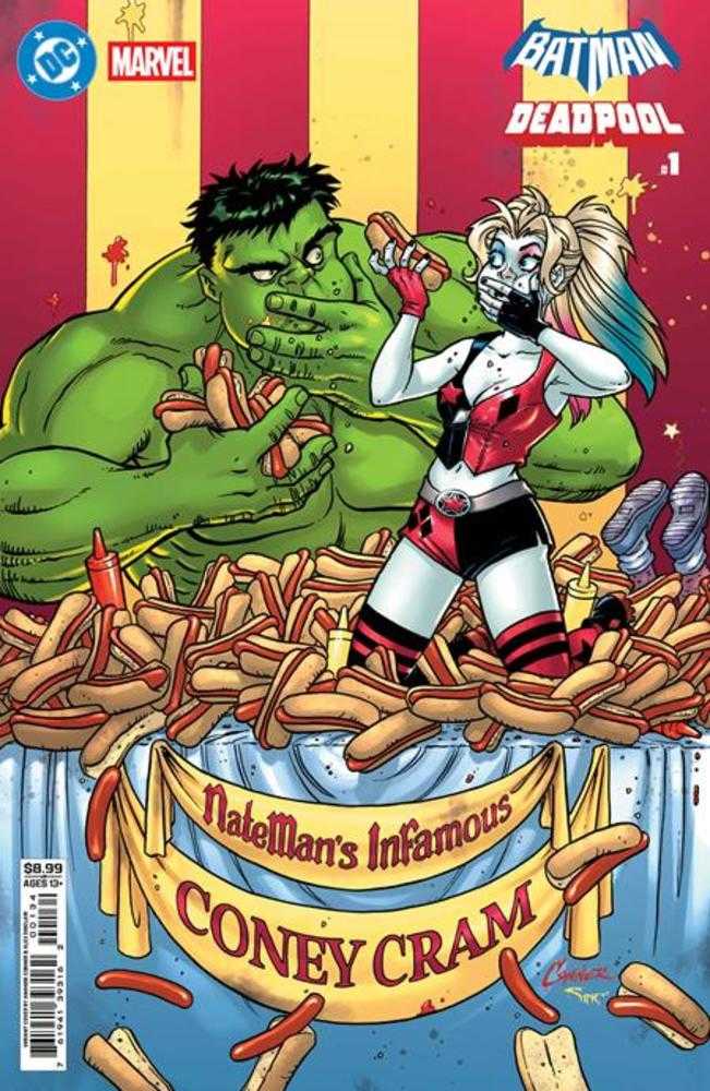 DC Comics DC/Marvel Batman/Deadpool #1 One Shot Amanda Conner