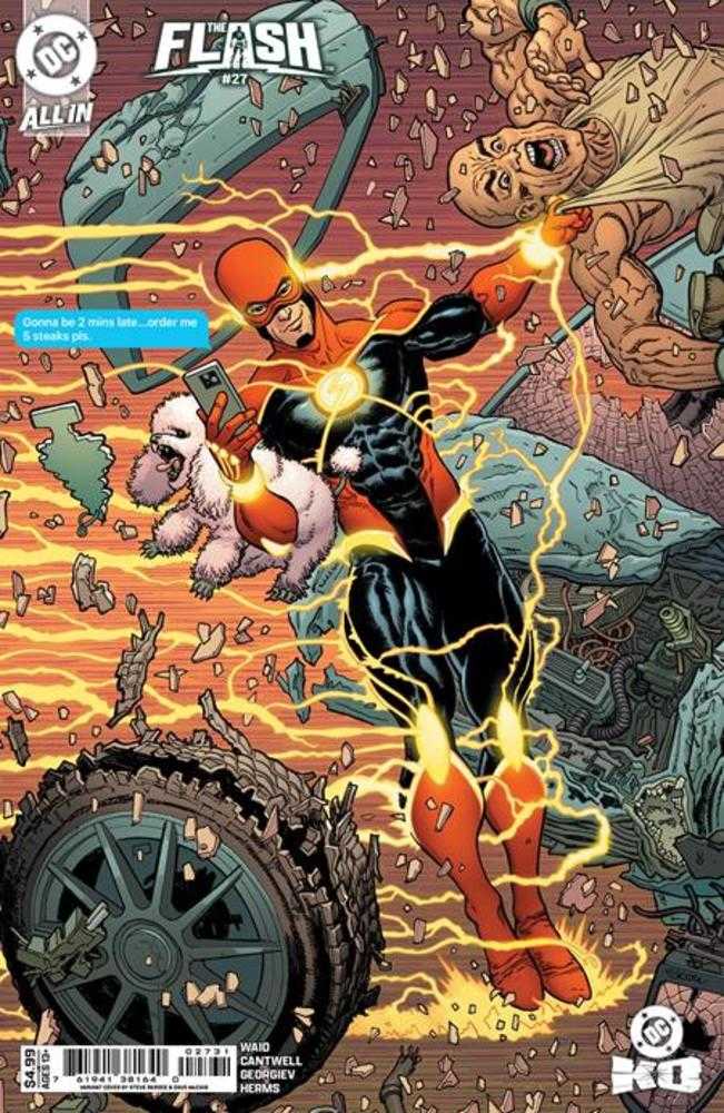 DC Comics Flash #27 Steve Skroce
