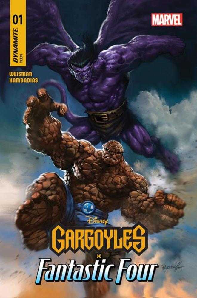 Dynamite Entertainment Gargoyles X Fantastic Four #1 Lucio Parrillo