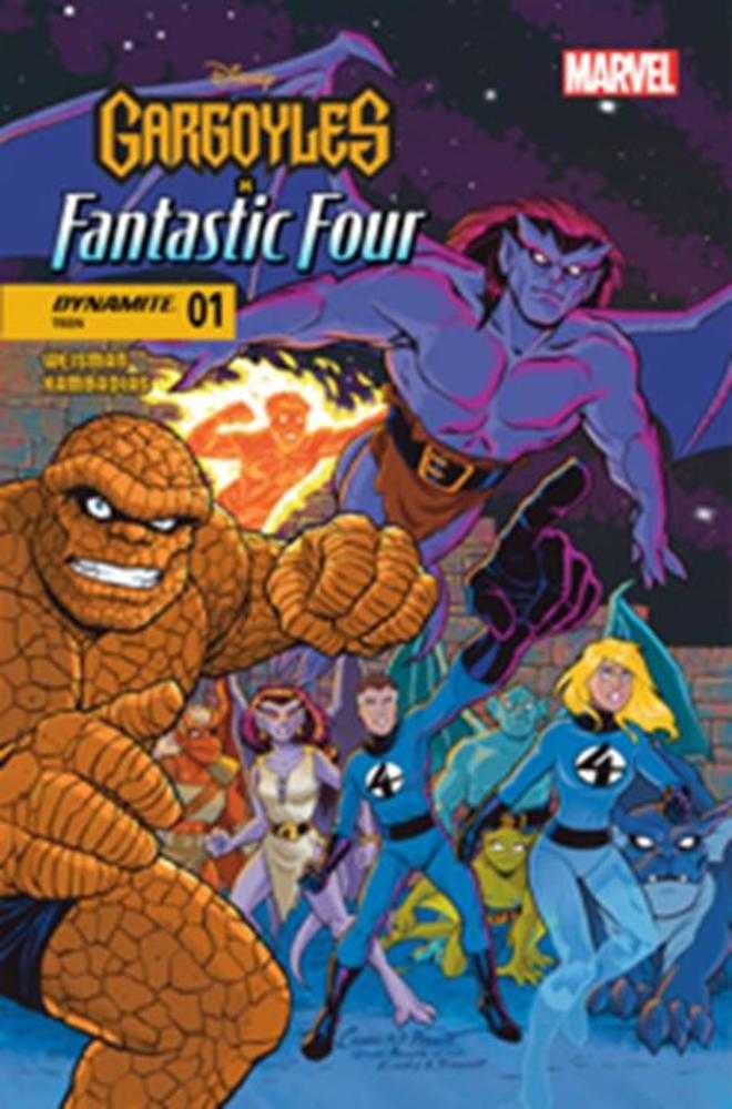 Dynamite Entertainment Gargoyles X Fantastic Four #1 Amanda Conner