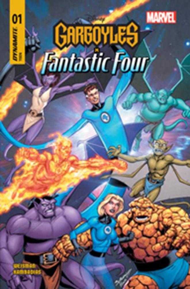 Dynamite Entertainment Gargoyles X Fantastic Four #1 Mark Bagley