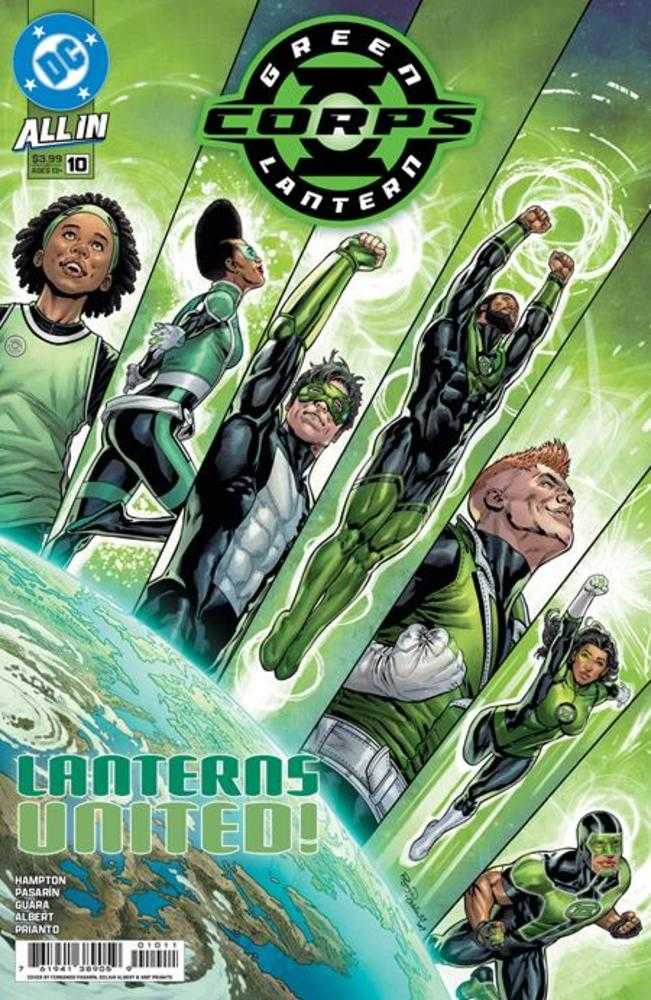 DC Comics Green Lantern Corps #10 Oclair Albert