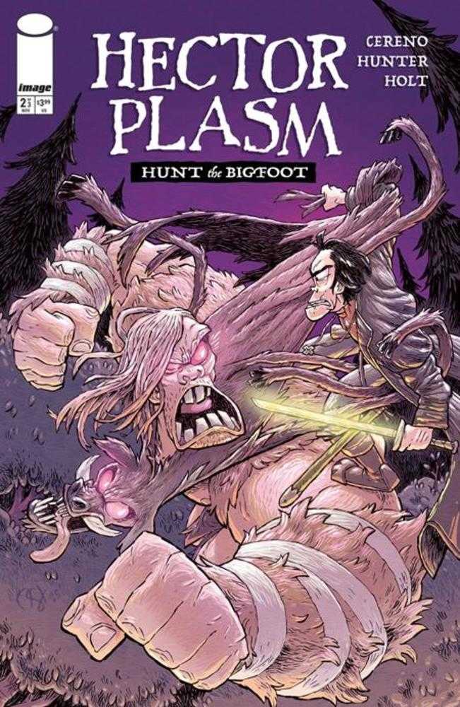Image Comics Hector Plasm Hunt The Bigfoot #2 Spencer Holt