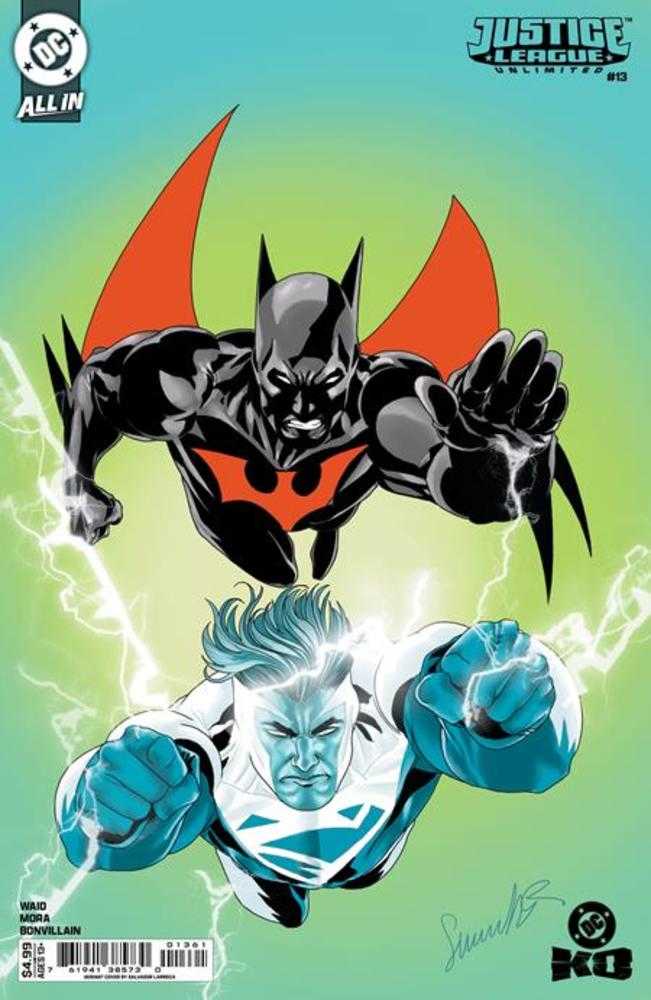 DC Comics Justice League Unlimited #13 Salvador Larroca