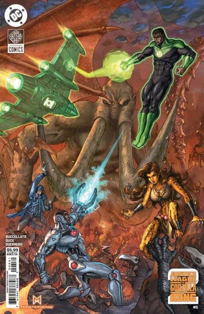 DC Comics Justice League Vs. Godzilla Vs. Kong 2 #5 Alan Quah