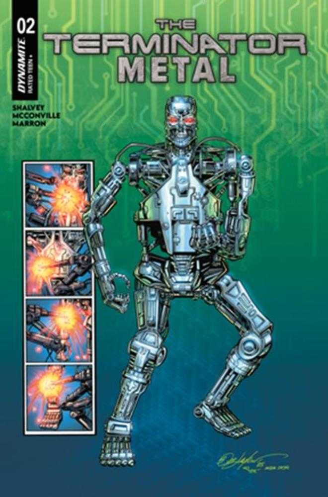 Dynamite Entertainment Terminator: Metal #2 Bob Layton