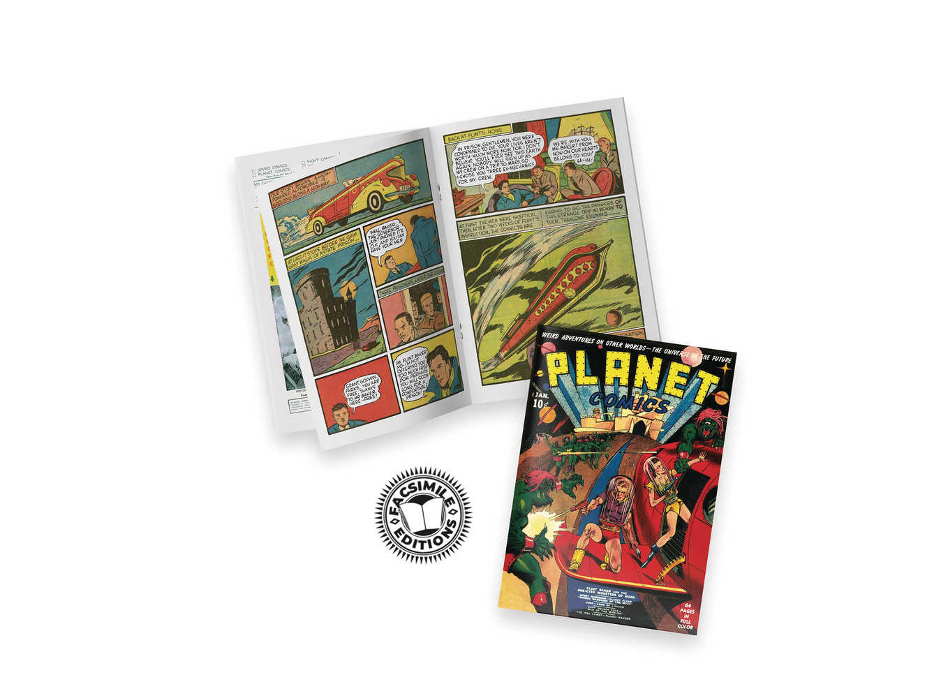 PS Artbooks Planet Comics #1 Dick Briefer