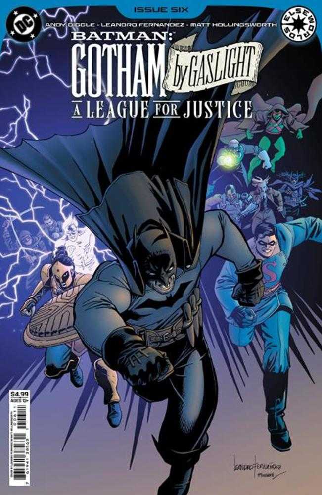 DC Comics Batman Gotham By Gaslight - A League For Justice #6 Leandro Fernandez