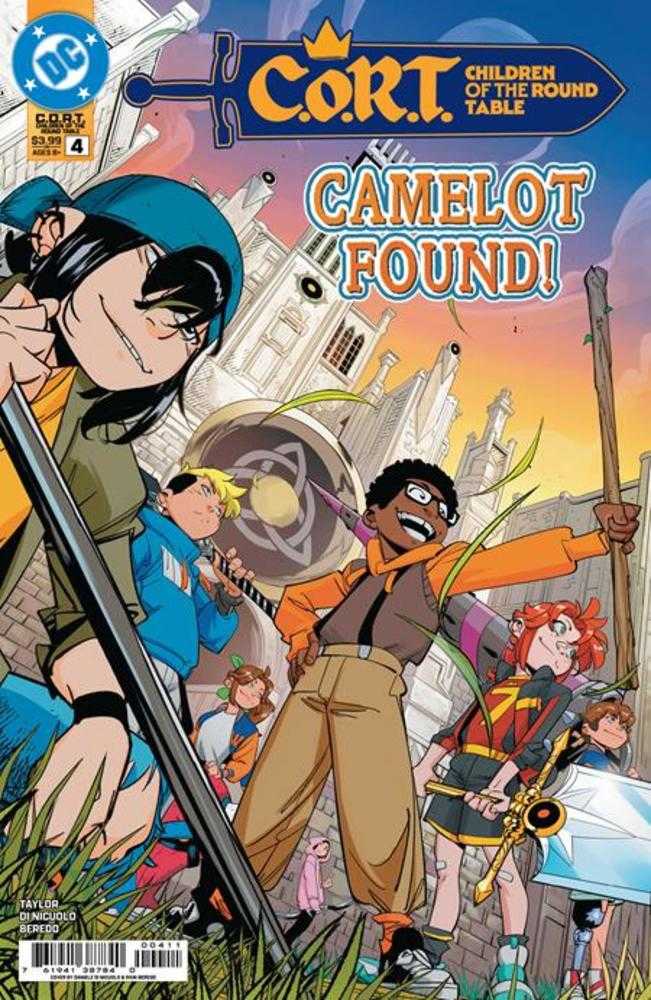 DC Comics C.O.R.T. Children Of The Round Table #4 Daniele Di Nicuolo