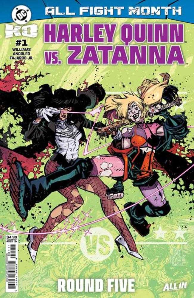 DC Comics DC K.O. Harley Quinn vs Zatanna #1 One Shot Jorge Corona