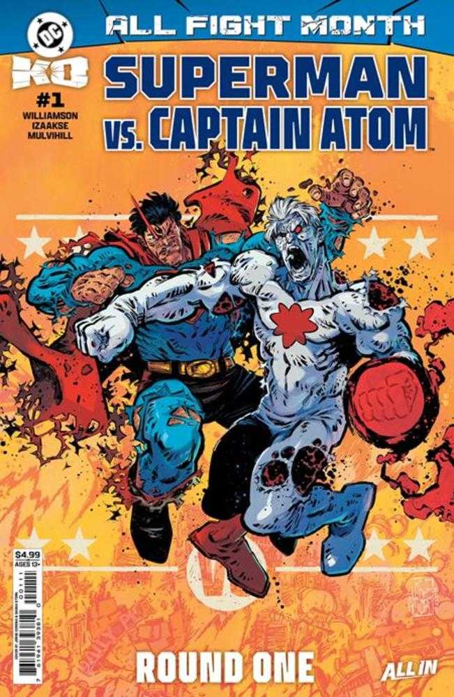 DC Comics DC K.O. Superman vs Captain Atom #1 One Shot Jorge Corona