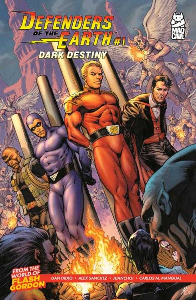 Mad Cave Studios Defenders Of The Earth: Dark Destiny #1 Marco Santucci