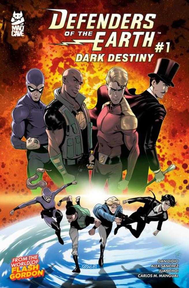 Mad Cave Studios Defenders Of The Earth: Dark Destiny #1 Vasco Georgiev