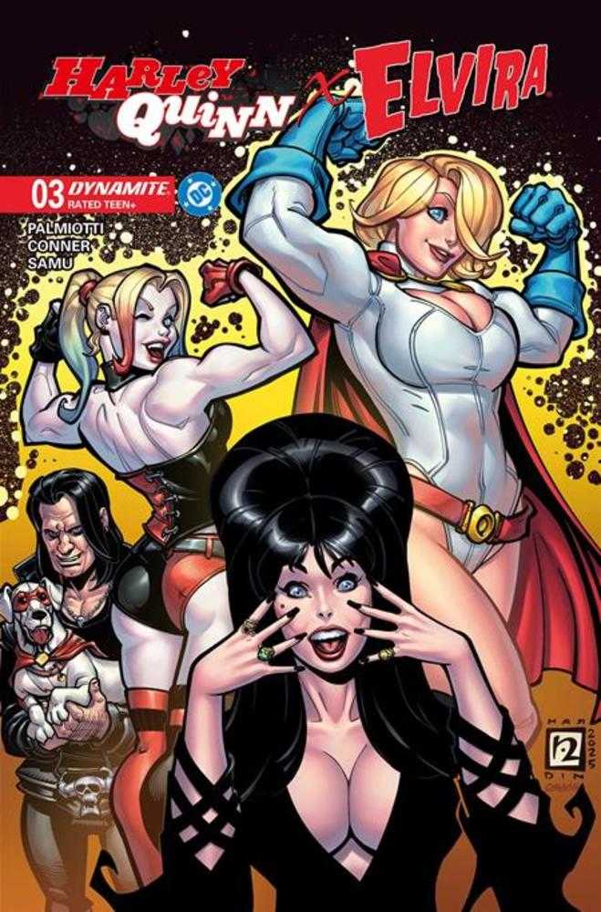 Dynamite Entertainment Harley Quinn X Elvira #3 Chad Hardin