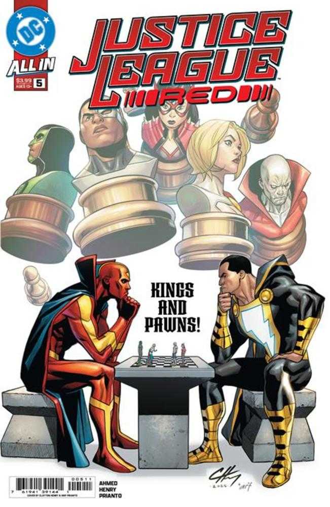 DC Comics Justice League Red #5 Clayton Henry