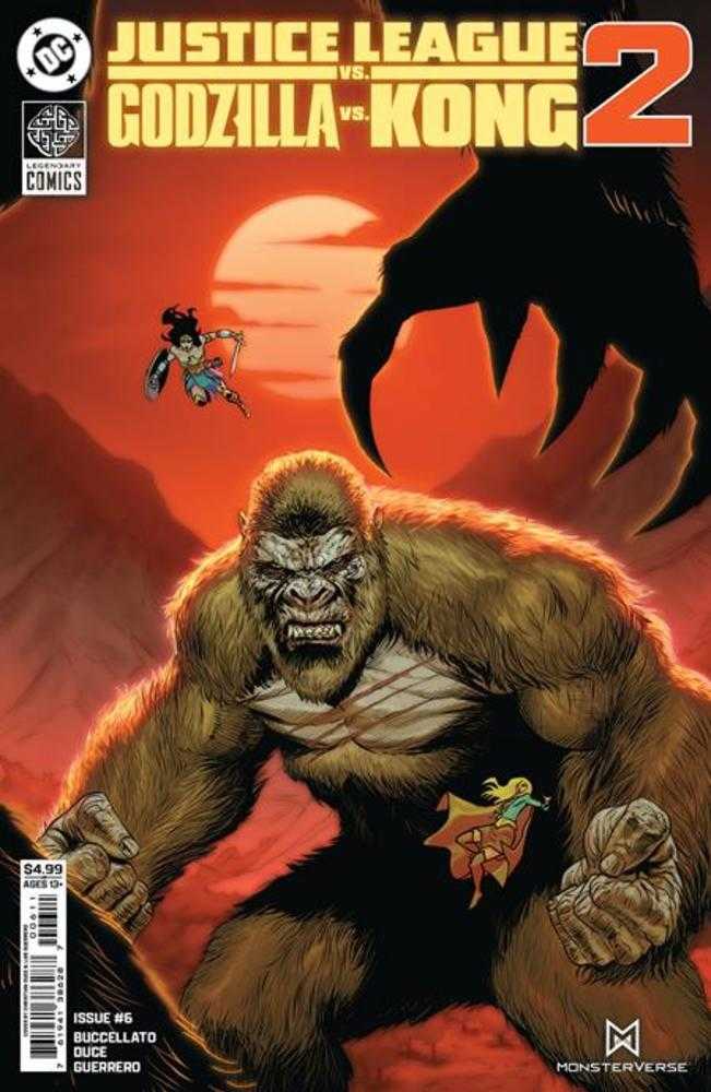 DC Comics Justice League Vs. Godzilla Vs. Kong 2 #6 Christian Duce