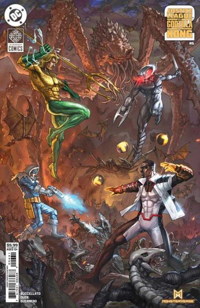 DC Comics Justice League Vs. Godzilla Vs. Kong 2 #6 Alan Quah