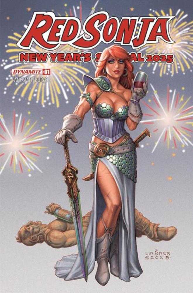 Dynamite Entertainment Red Sonja New Years Special 2025 #1 One Shot Joseph Michael Linsner