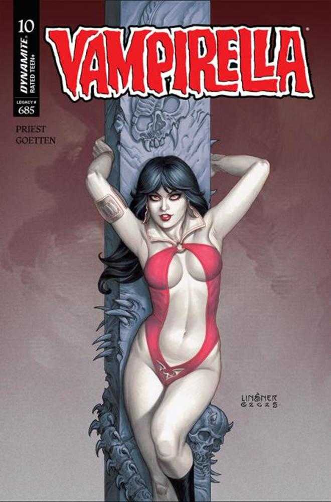Dynamite Entertainment Vampirella #10 Joseph Michael Linsner