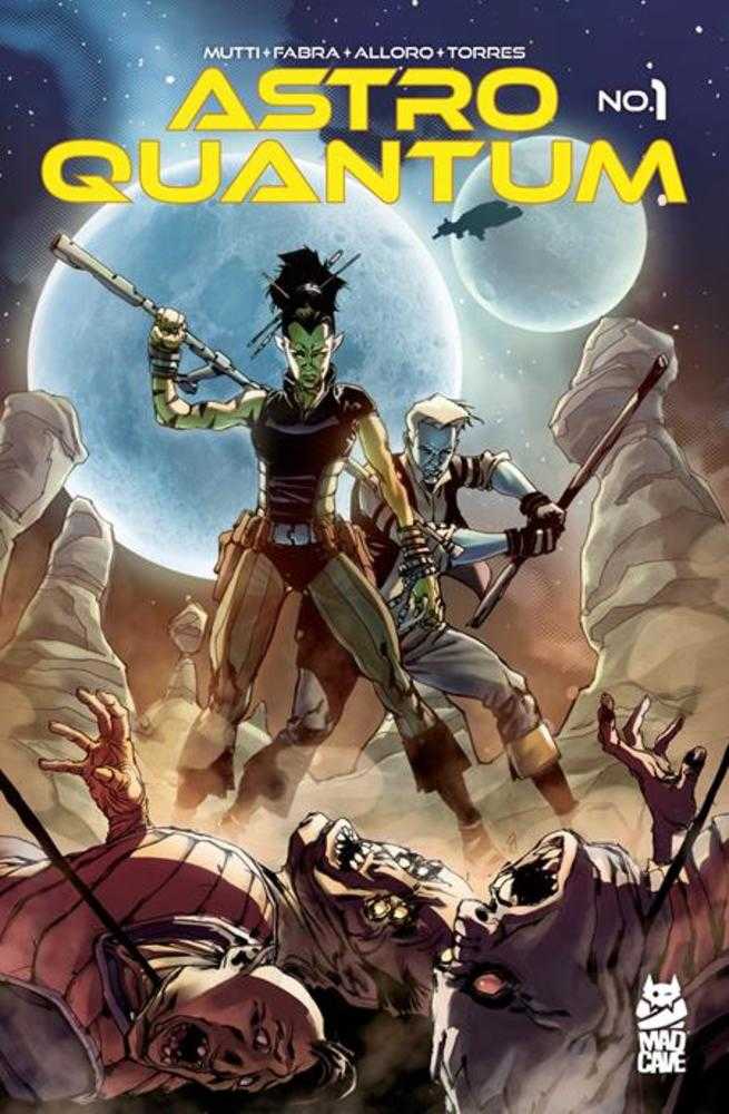 Mad Cave Studios Astro Quantum #1 Riccardo Burchielli