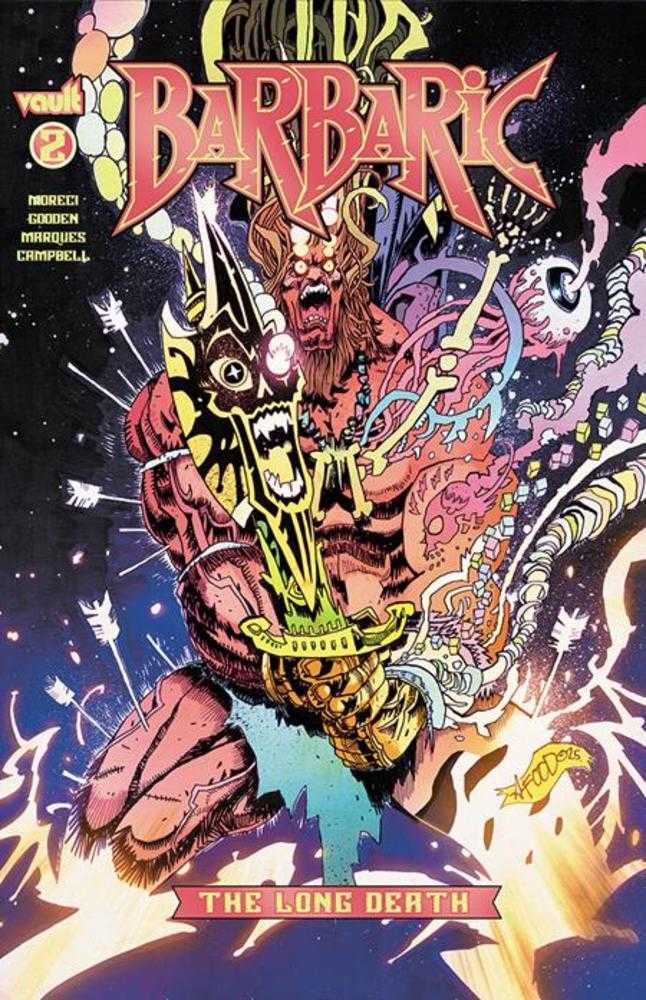 Vault Comics Barbaric: The Long Death #2 Jim Mahfood