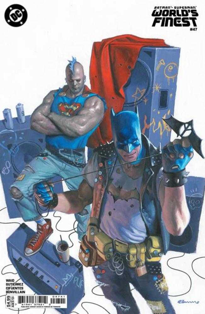 DC Comics Batman/Superman World's Finest #47 Fabrizio De Tommaso