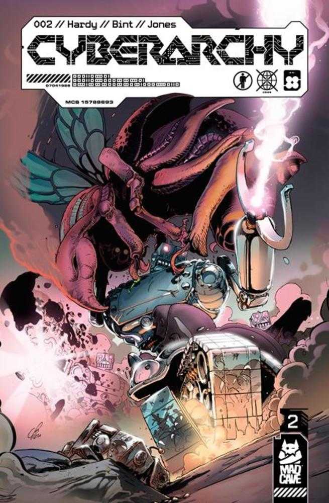 Mad Cave Studios Cyberarchy #2 Clark Bint