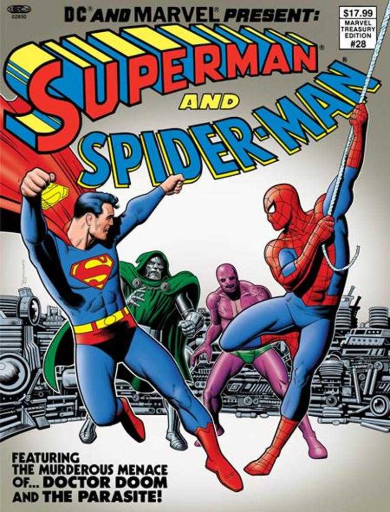 DC Comics DC And Marvel Present Superman And Spider-Man #1 TBA Facsimile Edition