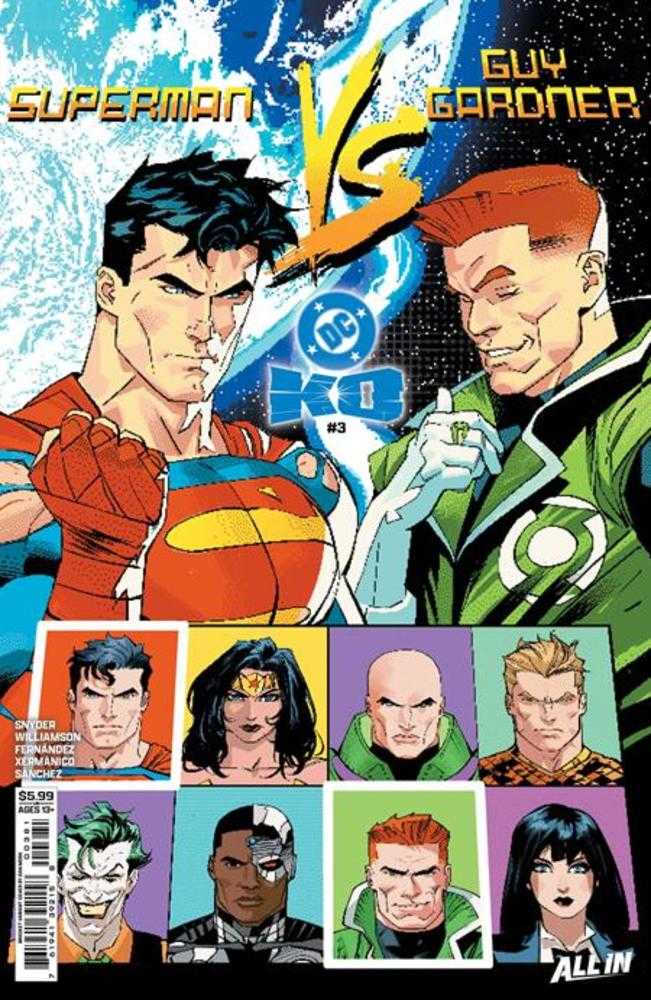 DC Comics DC K.O. #3 Dan Mora Cover G