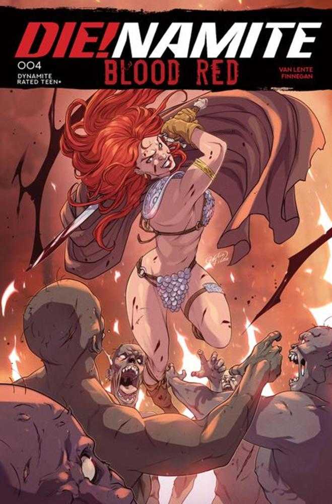 Dynamite Entertainment Die!Namite: Blood Red #4 Emilio Pilliu