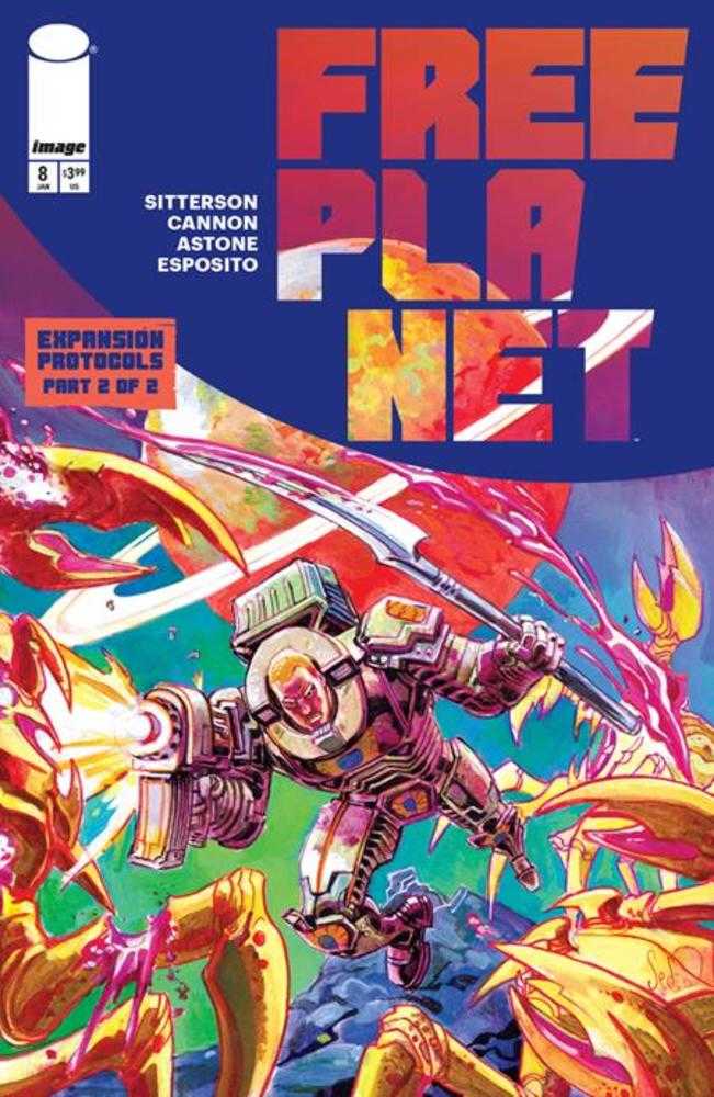 Image Comics Free Planet #8 Jed Dougherty